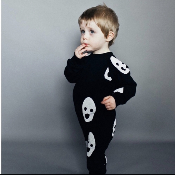 New Beau Loves Ghost Romper - Picture 2 of 7